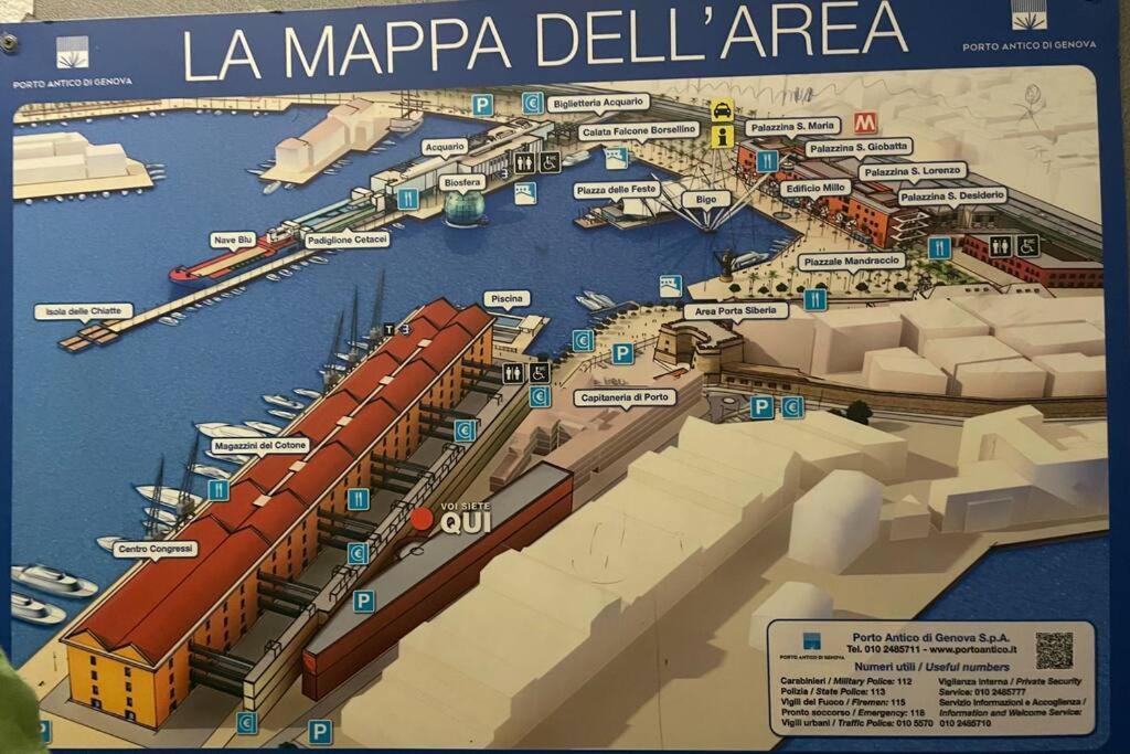 Casa Azzurra, Nel Cuore Di Genova Kültér fotó